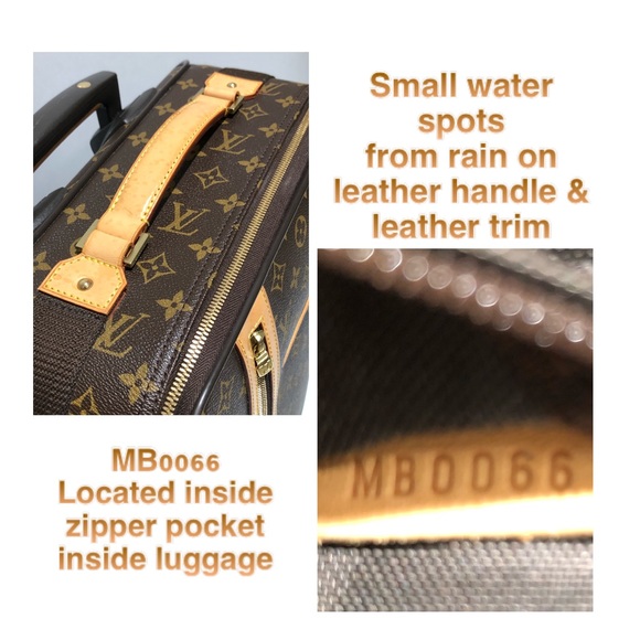 4 Piece Travel Bundle - Authentic Louis Vuitton -Luggage, Backpack, Planner, Bag - Picture 7 of 16